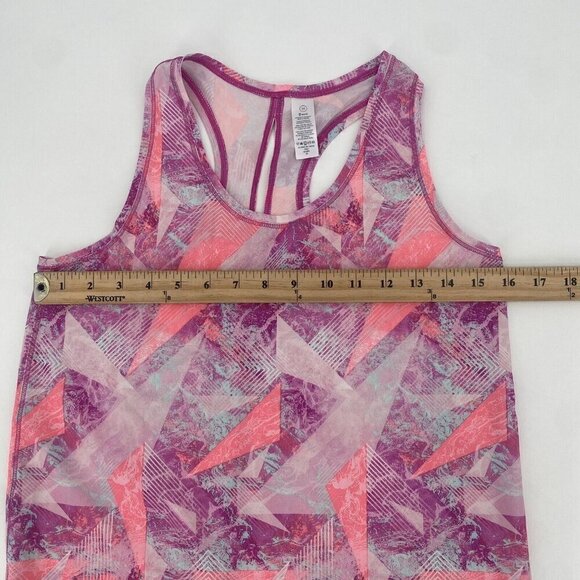 Ivivva By Lululemon Size 14 Sun Sprinter Singlet Tank SUBR/ROCR Colorful Pink - Picture 6 of 8